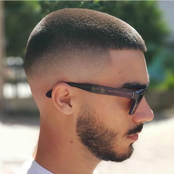 Low Fade Buzz Cut