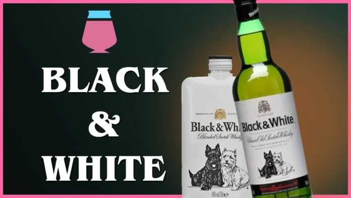 Black and White Whiskey Price in India