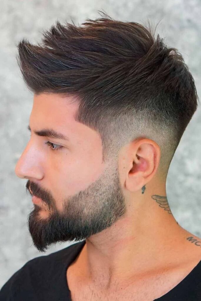 Low Fade With A Sneaky Quiff