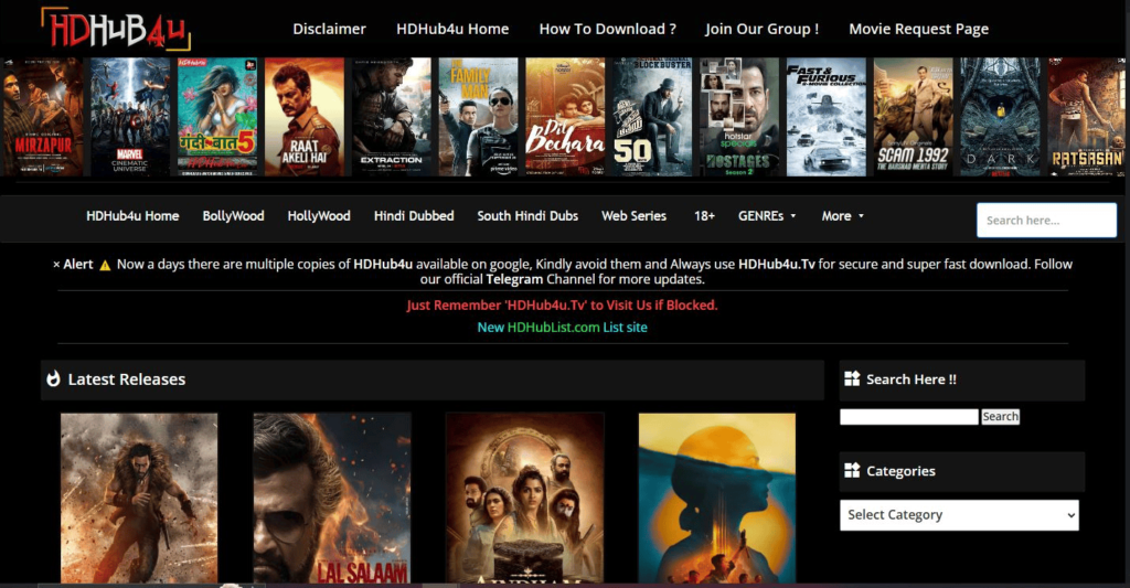 How to Download Movies from Hdhub4u Movies Download in Hindi