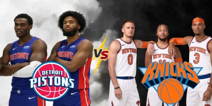 Detroit Pistons vs Knicks Match Player Stats